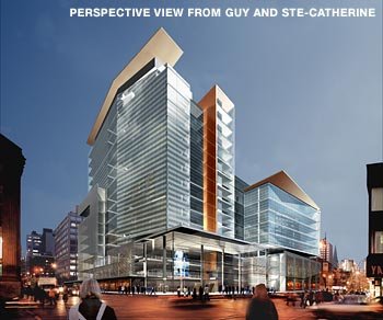 New engineering building at Concordia University