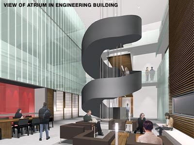 Concordia new building, interior