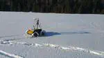 Rover field test on a frozen lake