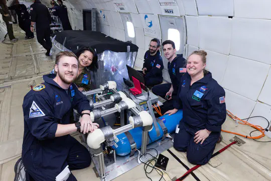 2024 Parabolic flight tests with NASA in FLL