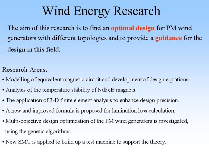 research topics for wind energy